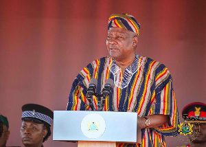 John Dramani Mahama is the President of Ghana